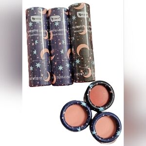 NWT 》3×《 B•PURE HYDRATING LIPSTICKS INFUSED WITH ROSE OIL: PINK'S!
